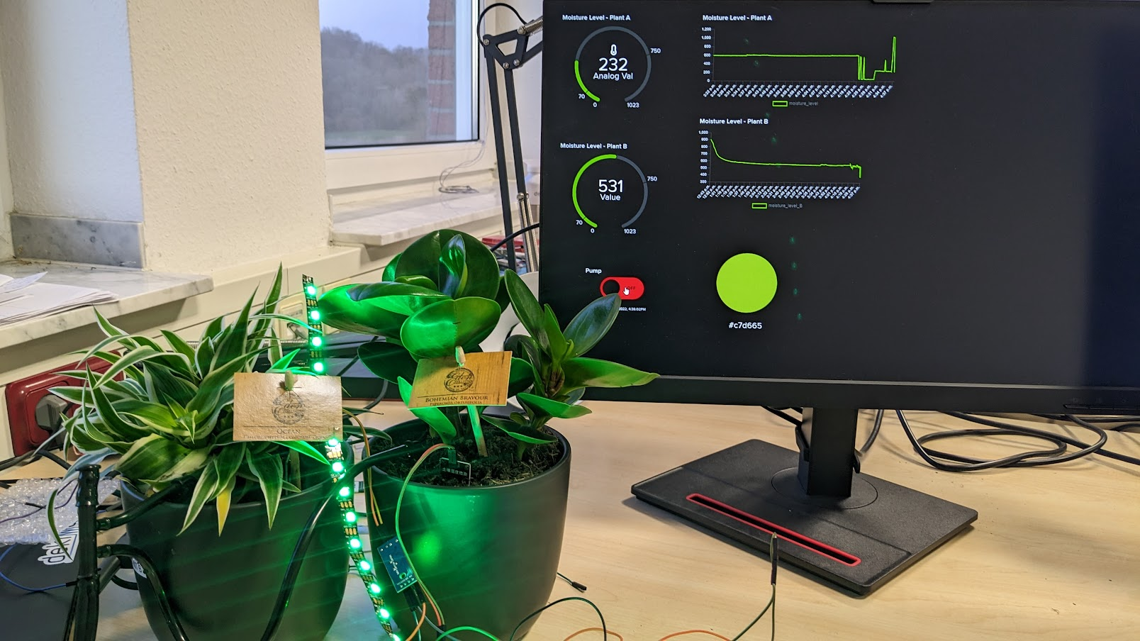 IoT Smart Gardening System - ESP8266, MQTT, Adafruit IO - IoTEDU